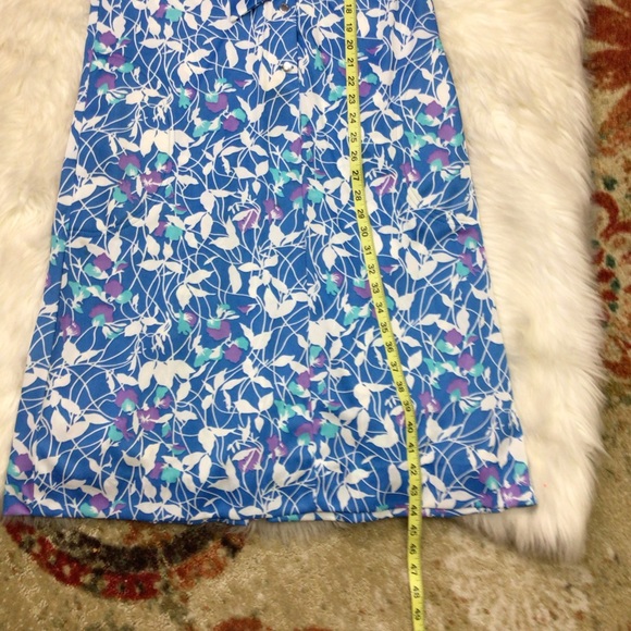 Vintage 60s The Stroller A-line Shift Dress Mod Gogo Hippie Retro Floral Pocket - Picture 8 of 9